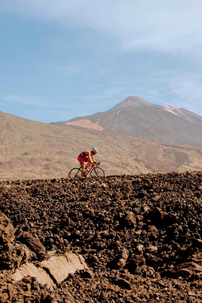 Cicloturista Vuelta al Teide