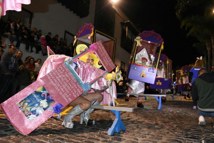 Carnaval Puerto de la Cruz 2019 Mascarita Ponte Tacón