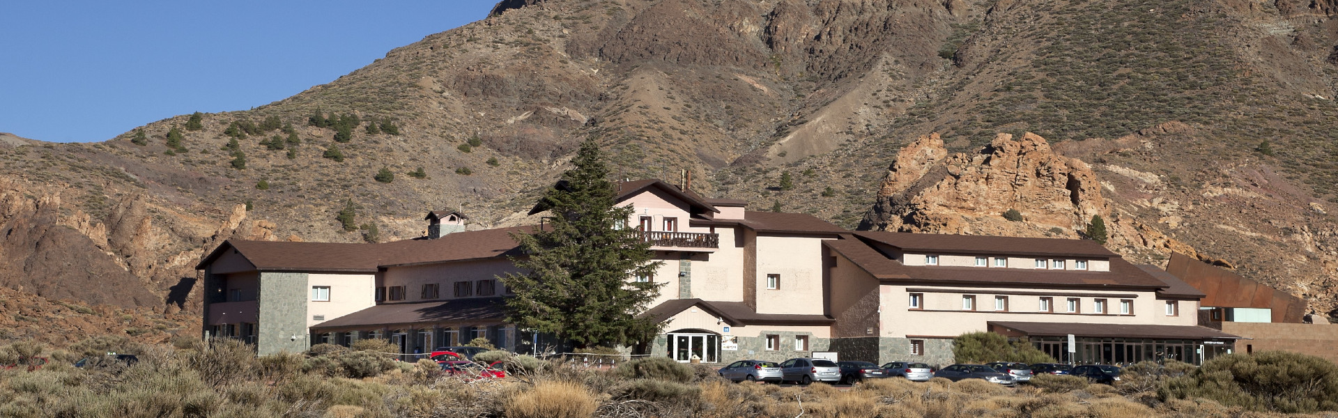 Vistas del parador con entorno