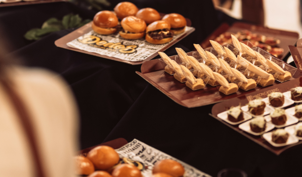 Exhibición recetas catering