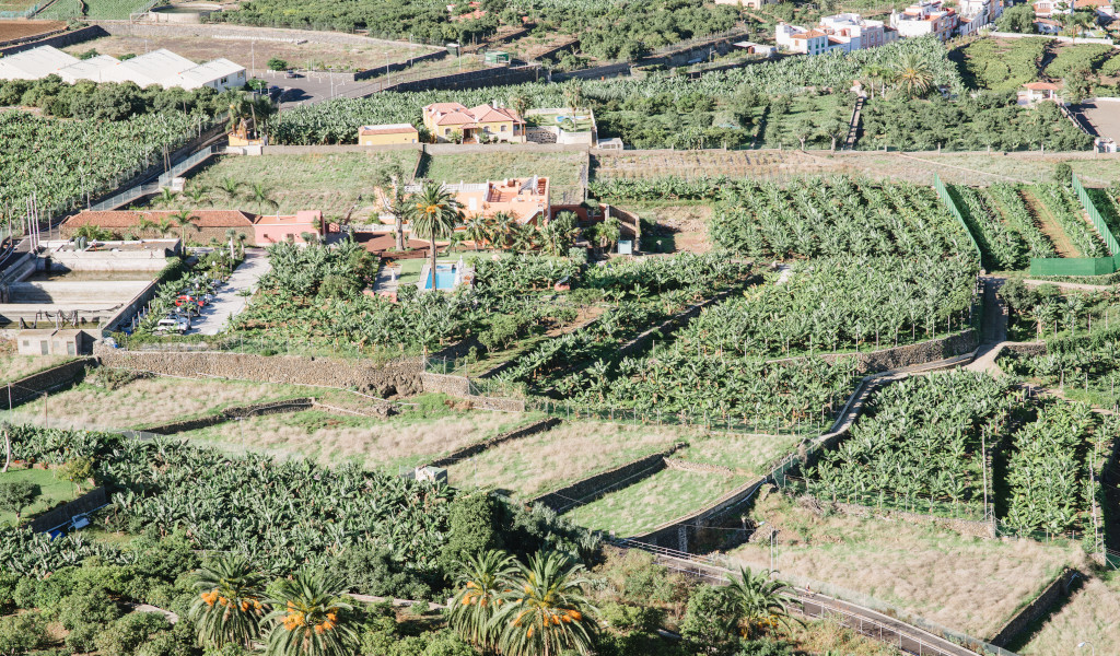 Finca El Patio de Tita Vista aérea instalaciones