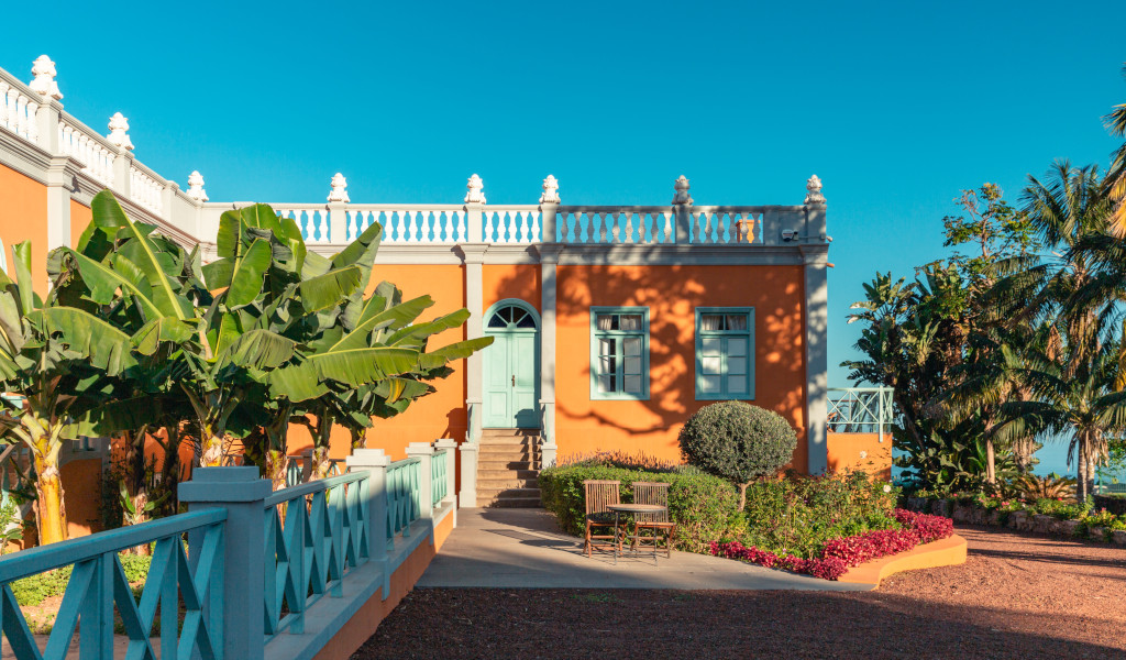 Finca El Patio de Tita Entrada con jardines