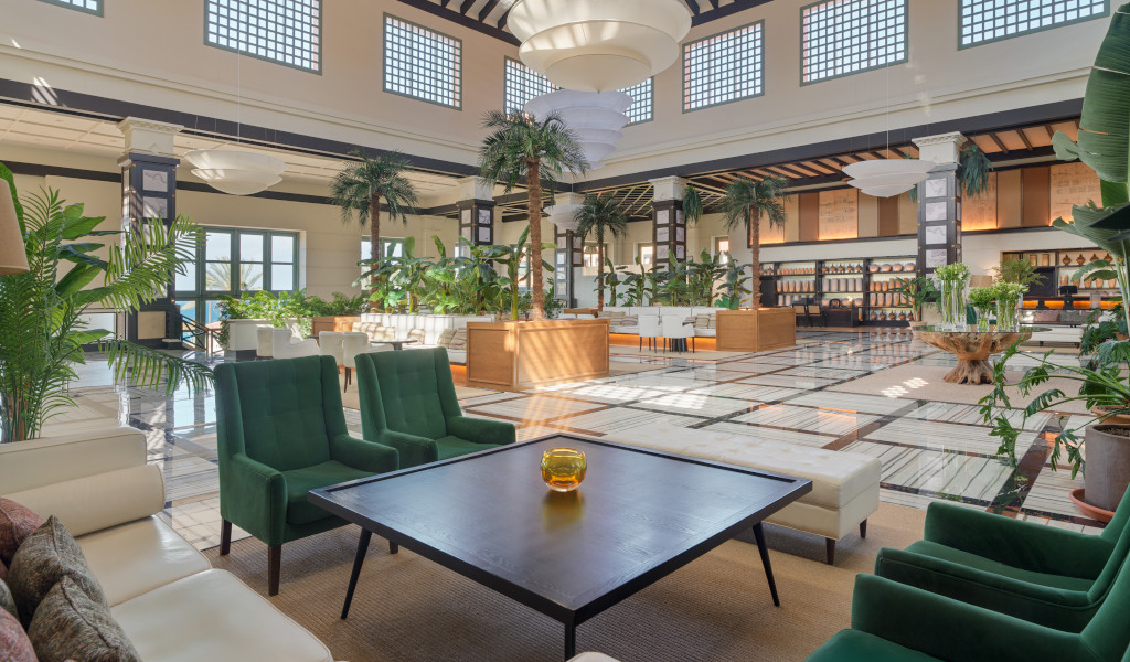 Recepción hotel