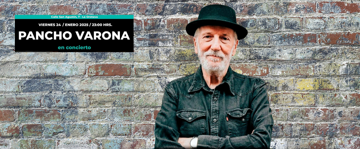 Pancho Barona en concierto