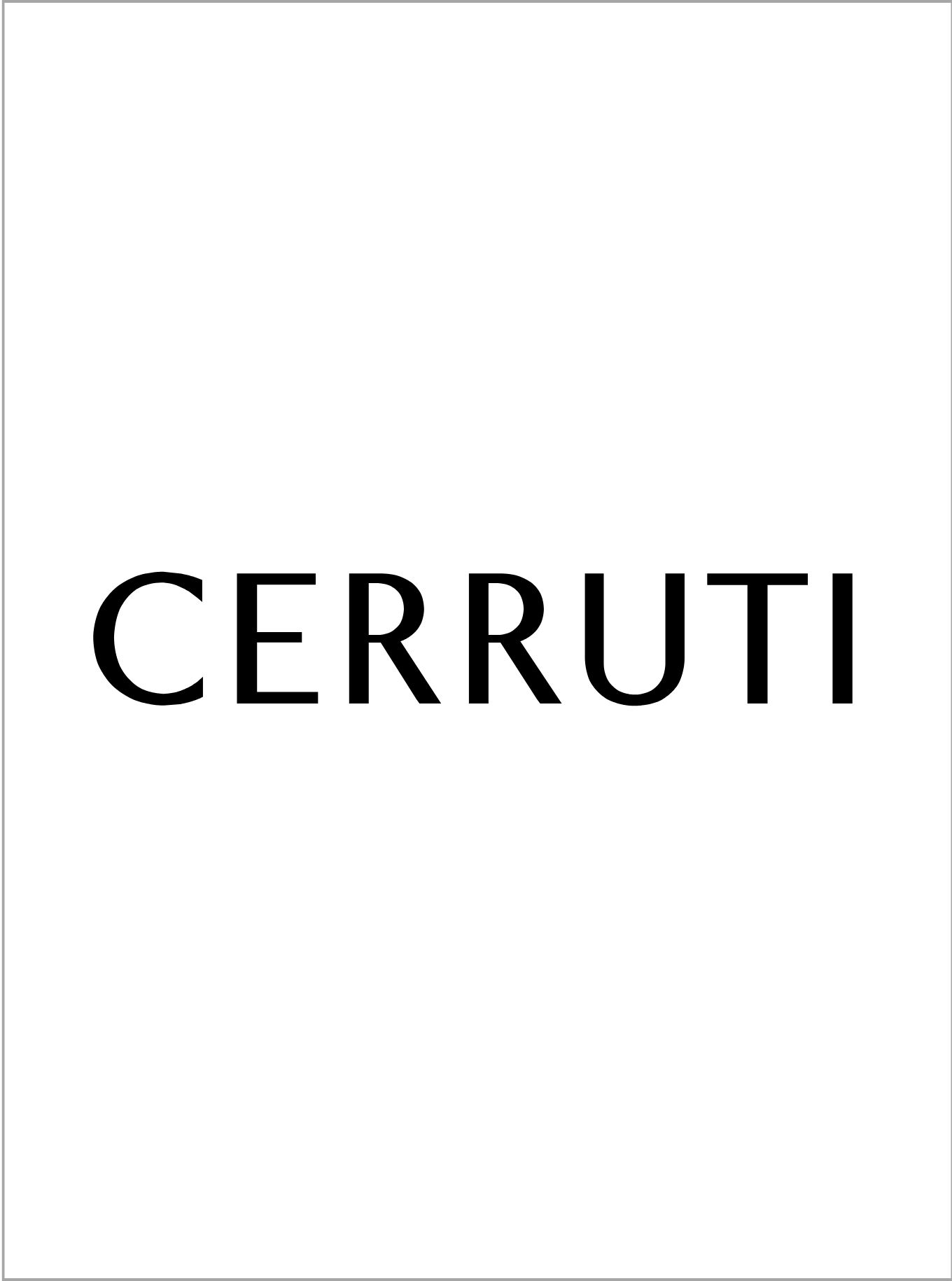 Logo marca relojes Cerruti
