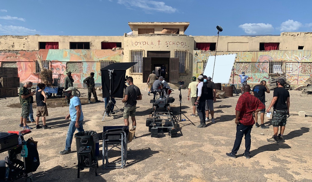 La piel en llamas Largometraje rodado en Tenerife