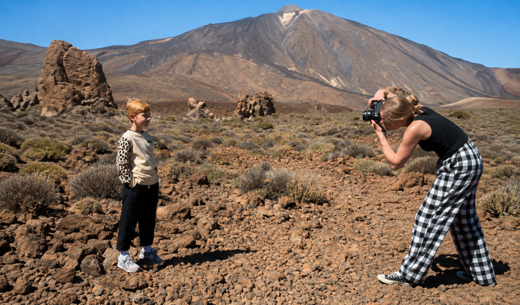 Fotógrafo en Teide