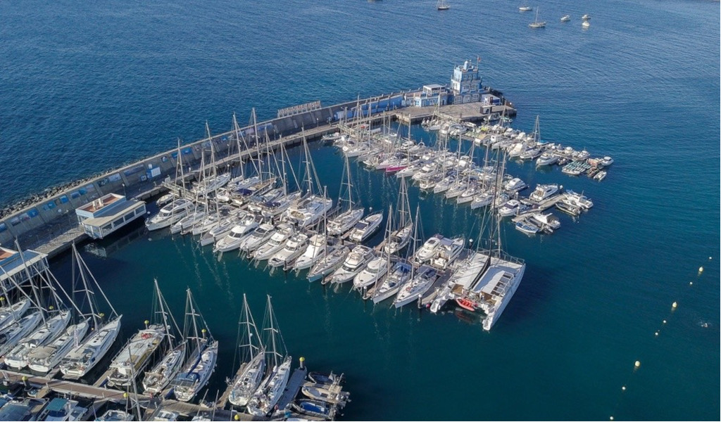 Marina del Sur Tenerife Vistas aéreas del puerto