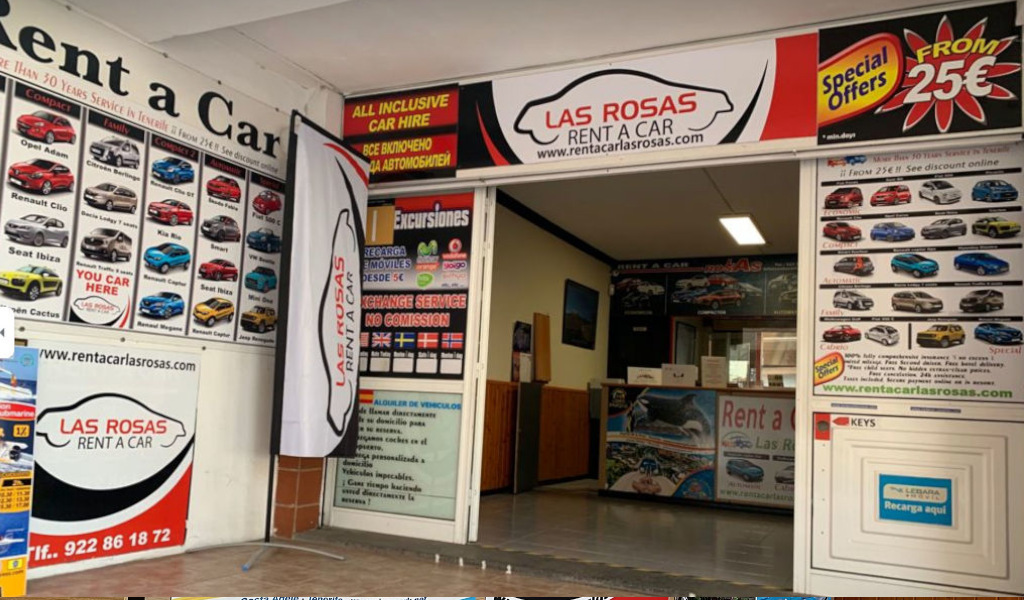 Rent a Car Las Rosas