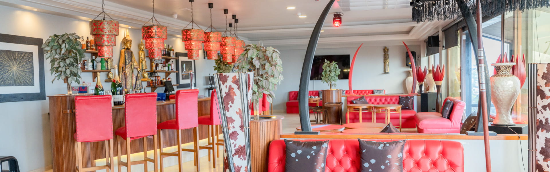 Sala Vip con mobiliario