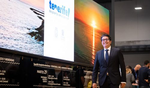 Pedro Martín: “Tenerife refuerza su liderazgo turístico al ser la sede de encuentros internacionales de primer nivel”