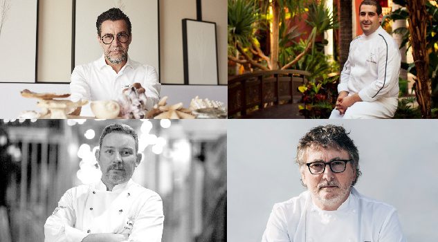 Cuatro chefs con ocho estrellas Michelin cocinarán juntos en el V Encuentro de los Mares, en Tenerife