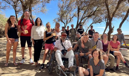 Tenerife recibe a más de 360 personas con discapacidad física a través de los viajes de turismo activo de Project U/Turn