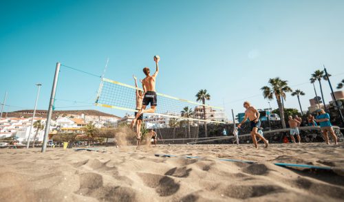 Tenerife, elegida como lugar de entrenamiento de los campeones de Europa de vóley playa