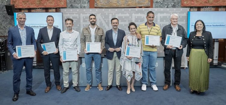 El Cabildo entrega los premios de la VI edición del Concurso de Prácticas Turísticas Sostenibles