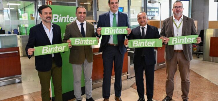 Binter pone en marcha nuevas rutas directas con Tenerife desde Valencia, Granada, San Sebastián, Pamplona y Murcia