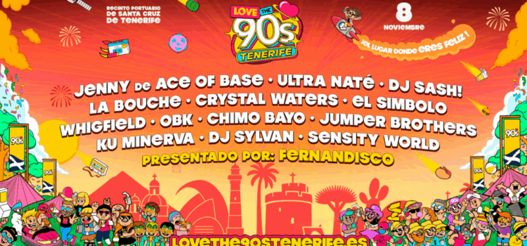 El Festival de los 90 más grande del mundo celebra su segunda edición en Tenerife