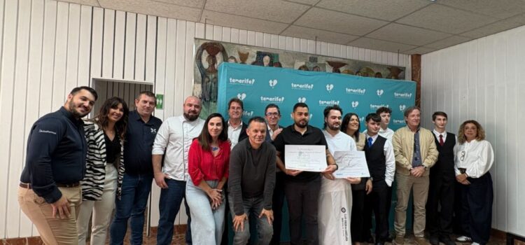 Moisés González y Víctor Manuel Alonso, ganadores de los concursos de coctelería y cocina organizados por Turismo de Tenerife y Basque Culinary Center