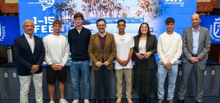 Tenerife Challenger 75 reúnen en la isla a destacados talentos del tenis internacional