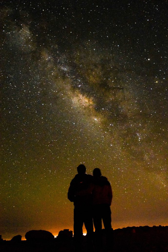 Ver estrellas en Tenerife en pareja