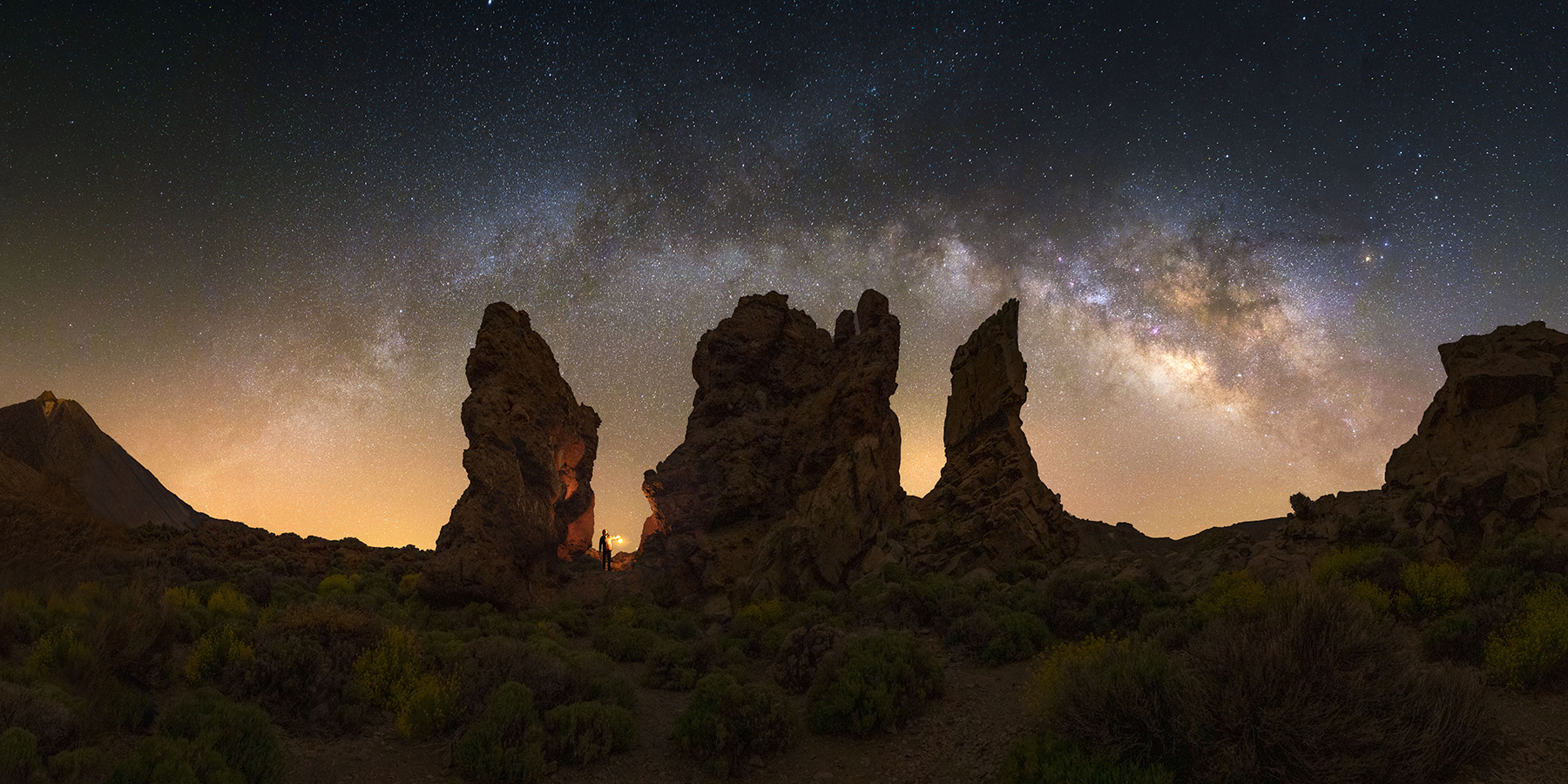 Observación de estrellas Parque Nacional del Teide